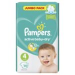PAMPERS UŞAQ BEZİ N4 70 Lİ 9-14 KQ JUMBO